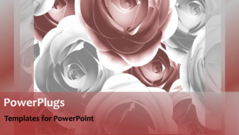 PowerPoint Template - An abstract wedding concept